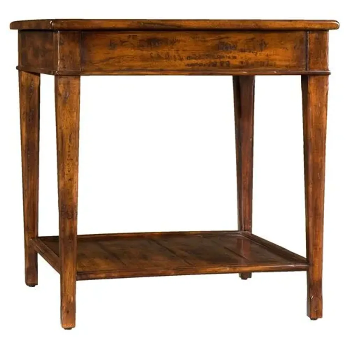 Castle Guest Nightstand - Brown - Theodore Alexander