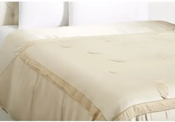 Leaf Duvet Cover - Kumi Kookoon - Ivory