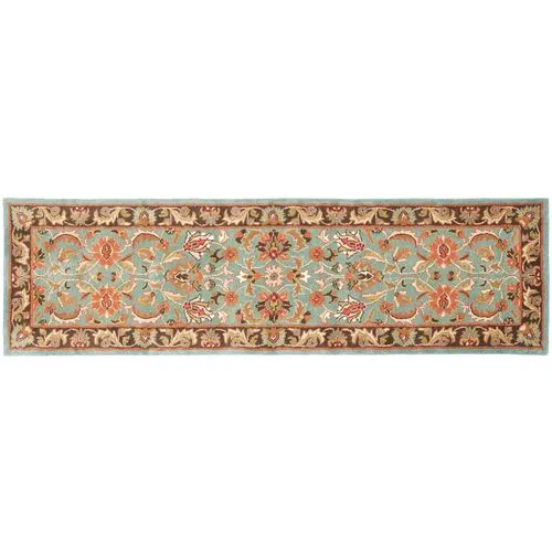 Arabella Rug - Blue/Brown - Brown