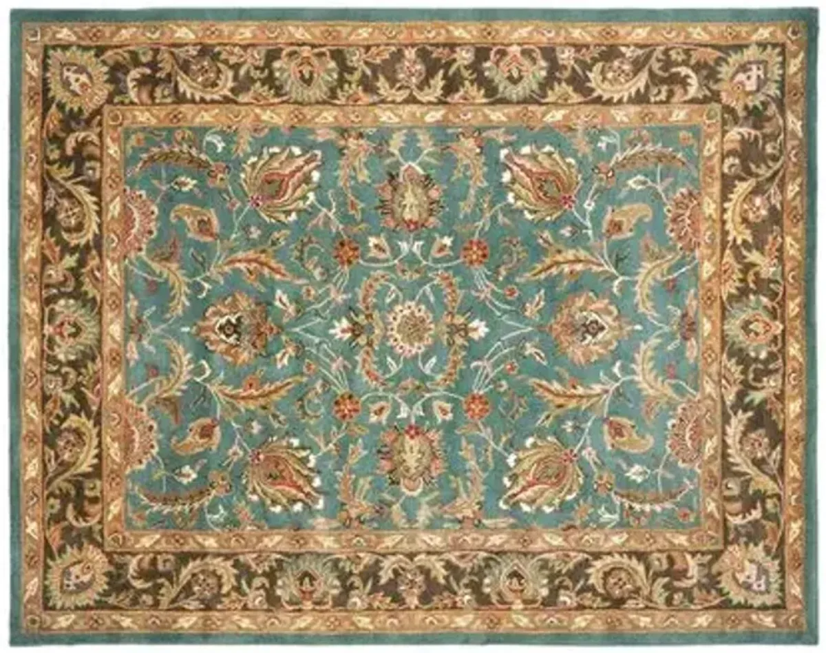 Arabella Rug - Blue/Brown - Brown