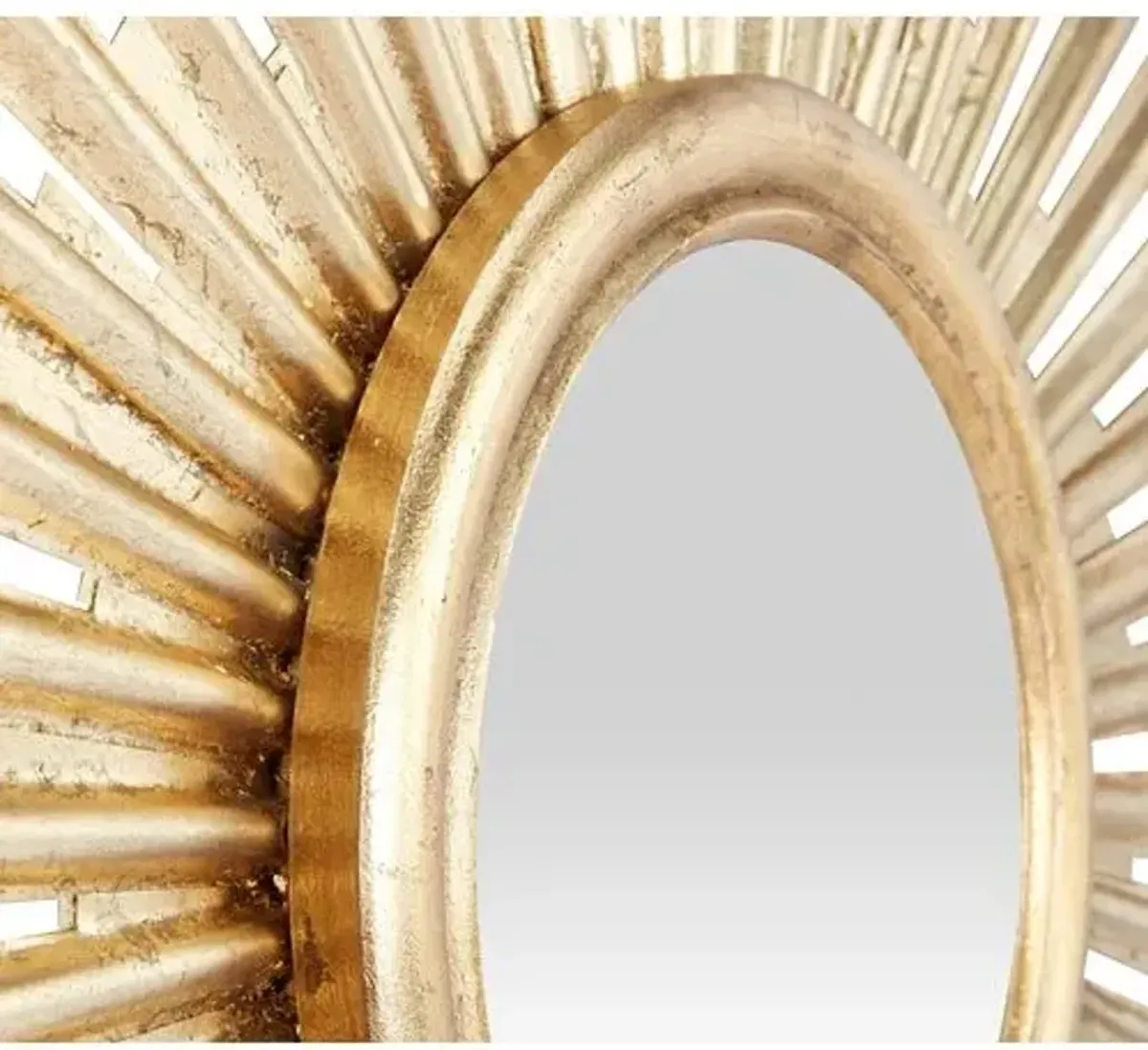 Sunburst Mirror - Gold