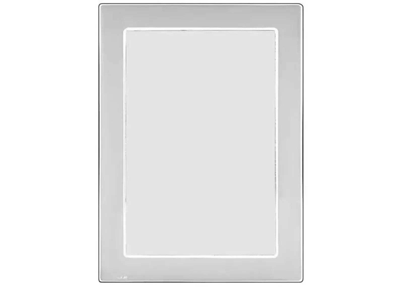 Sterling Flat Frame - 4x6 - Silver