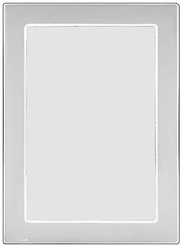 Sterling Flat Frame - 4x6 - Silver