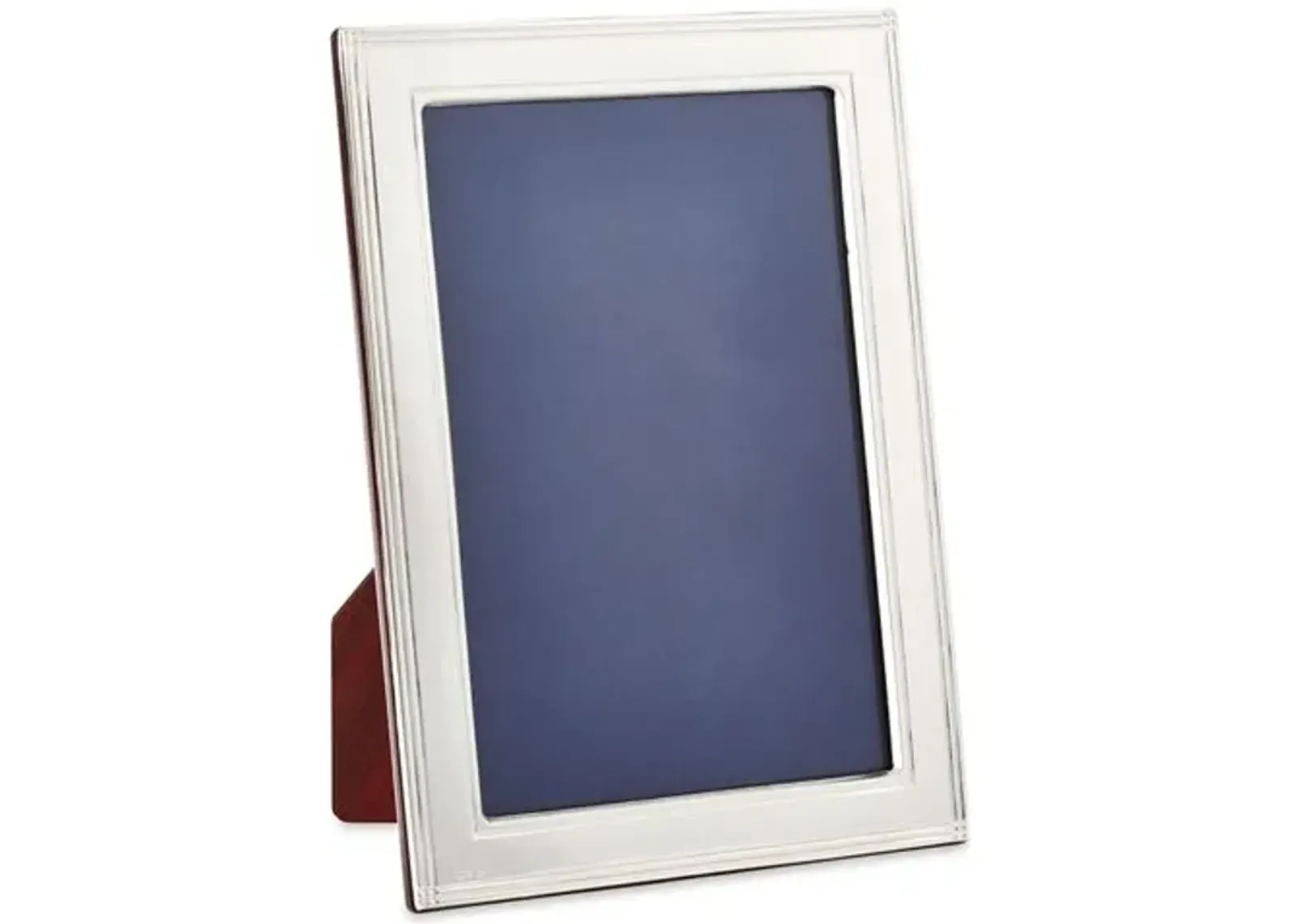 Flat Square Corners Frame - Silver