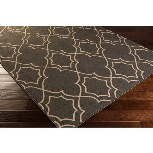 Lisa Outdoor Rug - Brown - Brown