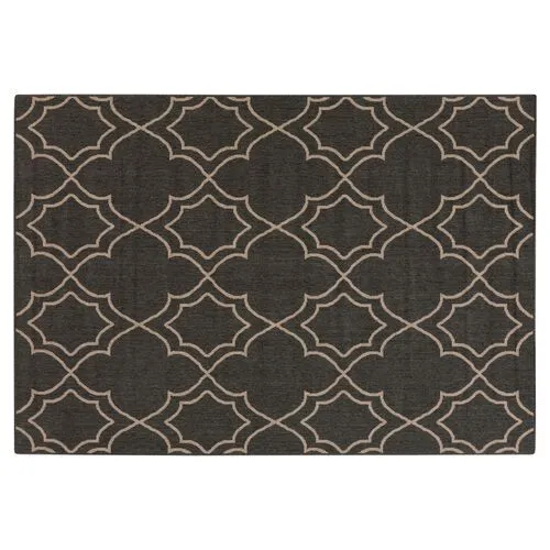 Lisa Outdoor Rug - Brown - Brown