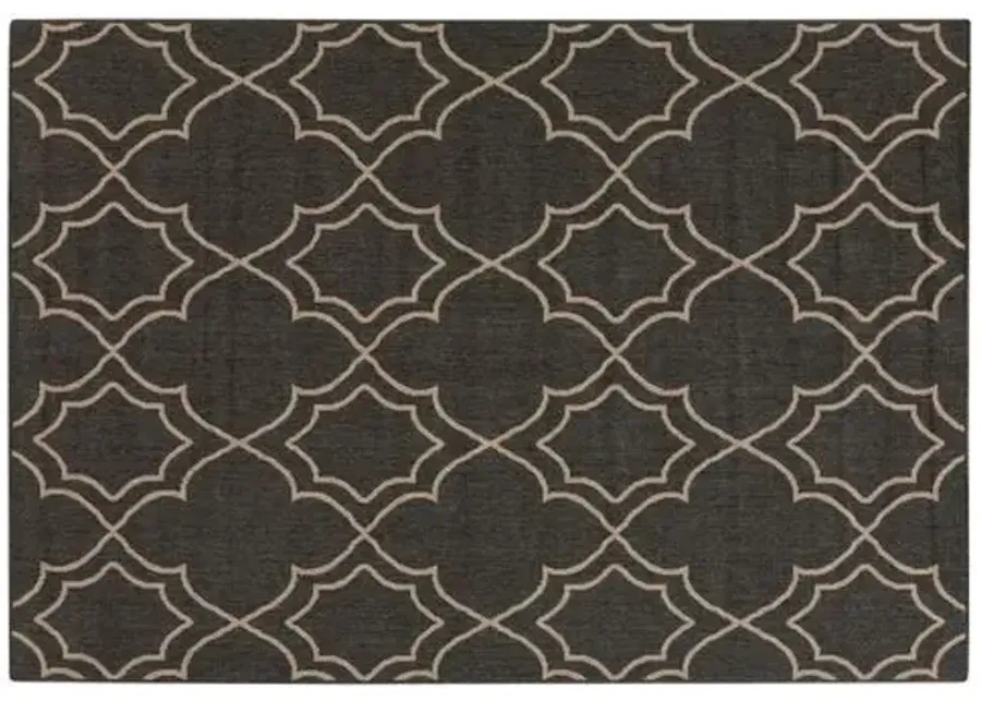 Lisa Outdoor Rug - Brown - Brown