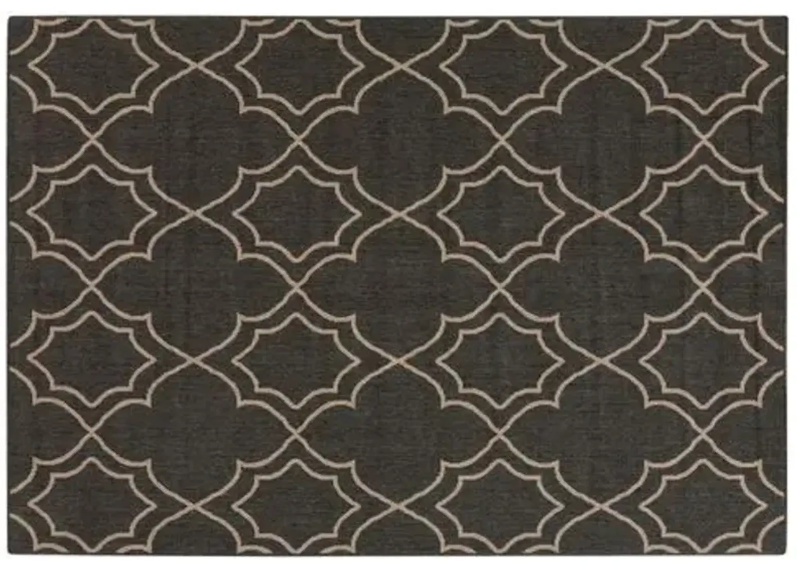 Lisa Outdoor Rug - Brown - Brown