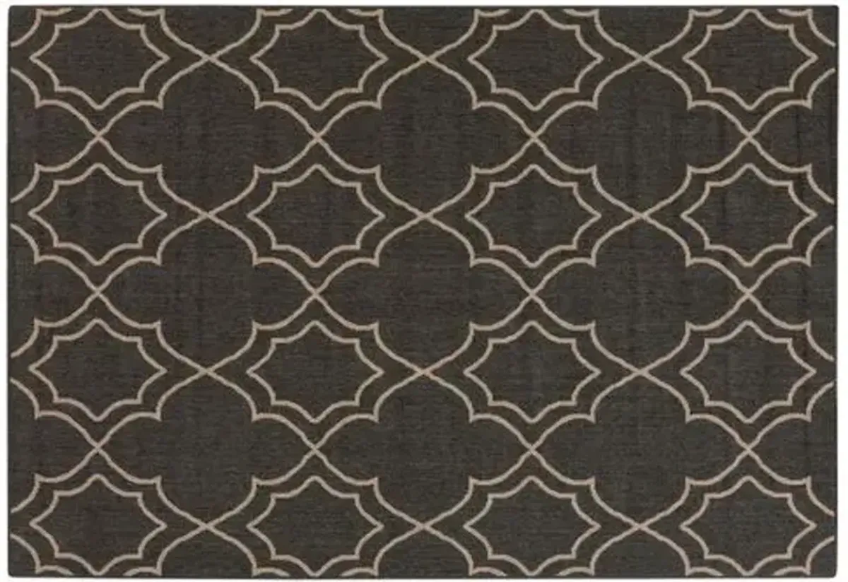 Lisa Outdoor Rug - Brown - Brown