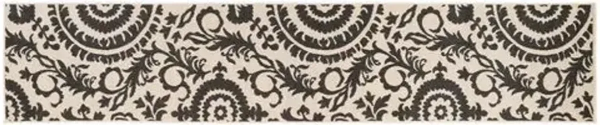 Kayli Outdoor Rug - Gray - Ivory - Ivory