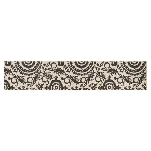 Kayli Outdoor Rug - Gray - Ivory - Ivory