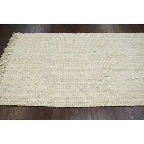 Bristol Jute Rug - Bleached - Beige - Beige