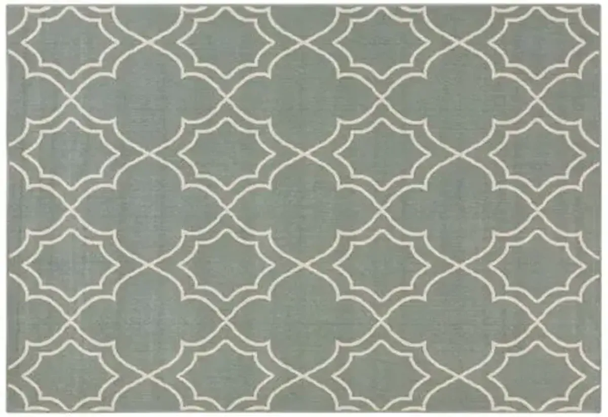 Lisa Outdoor Rug - Gray - Gray