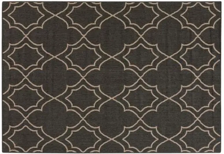 Lisa Outdoor Rug - Brown - Brown