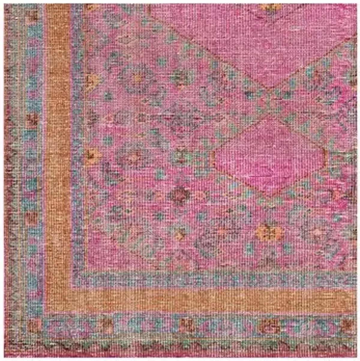 Miana Rug - Orange/Violet - Purple - Purple