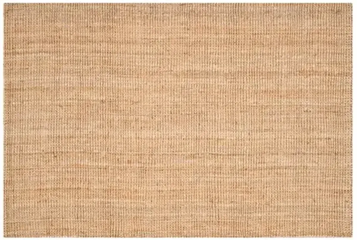 Ashlee Jute Rug - Natural - Beige - Beige