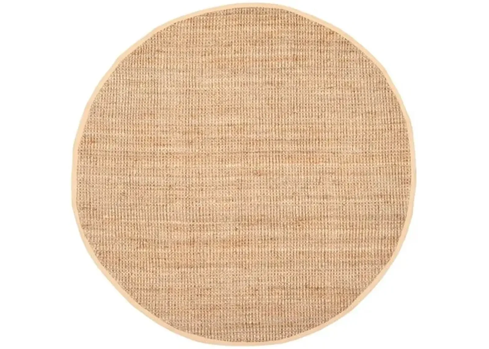 Ashlee Jute Rug - Natural - Beige - Beige