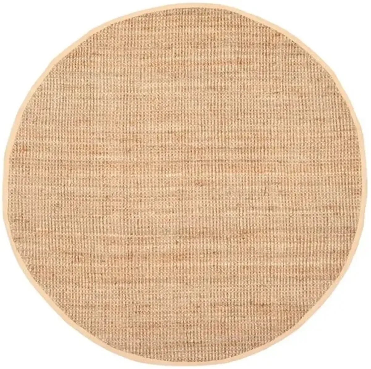 Ashlee Jute Rug - Natural - Beige - Beige