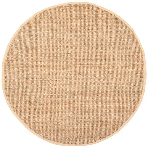 Ashlee Jute Rug - Natural - Beige - Beige