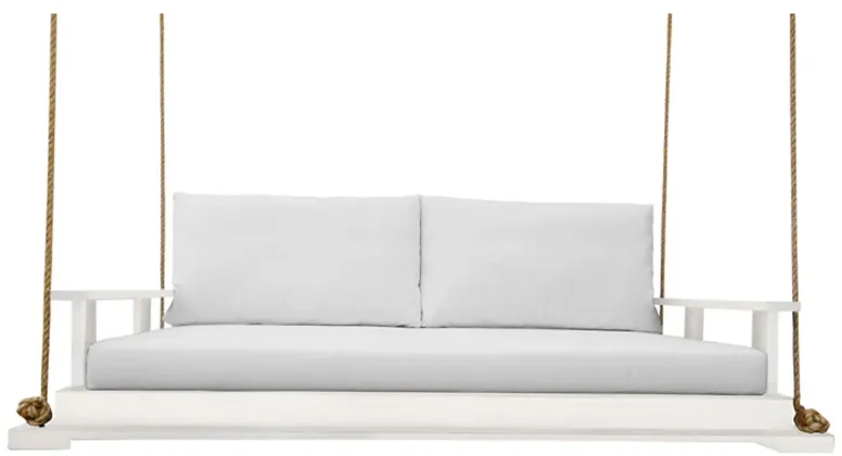 Hampton Bed Swing, White/White