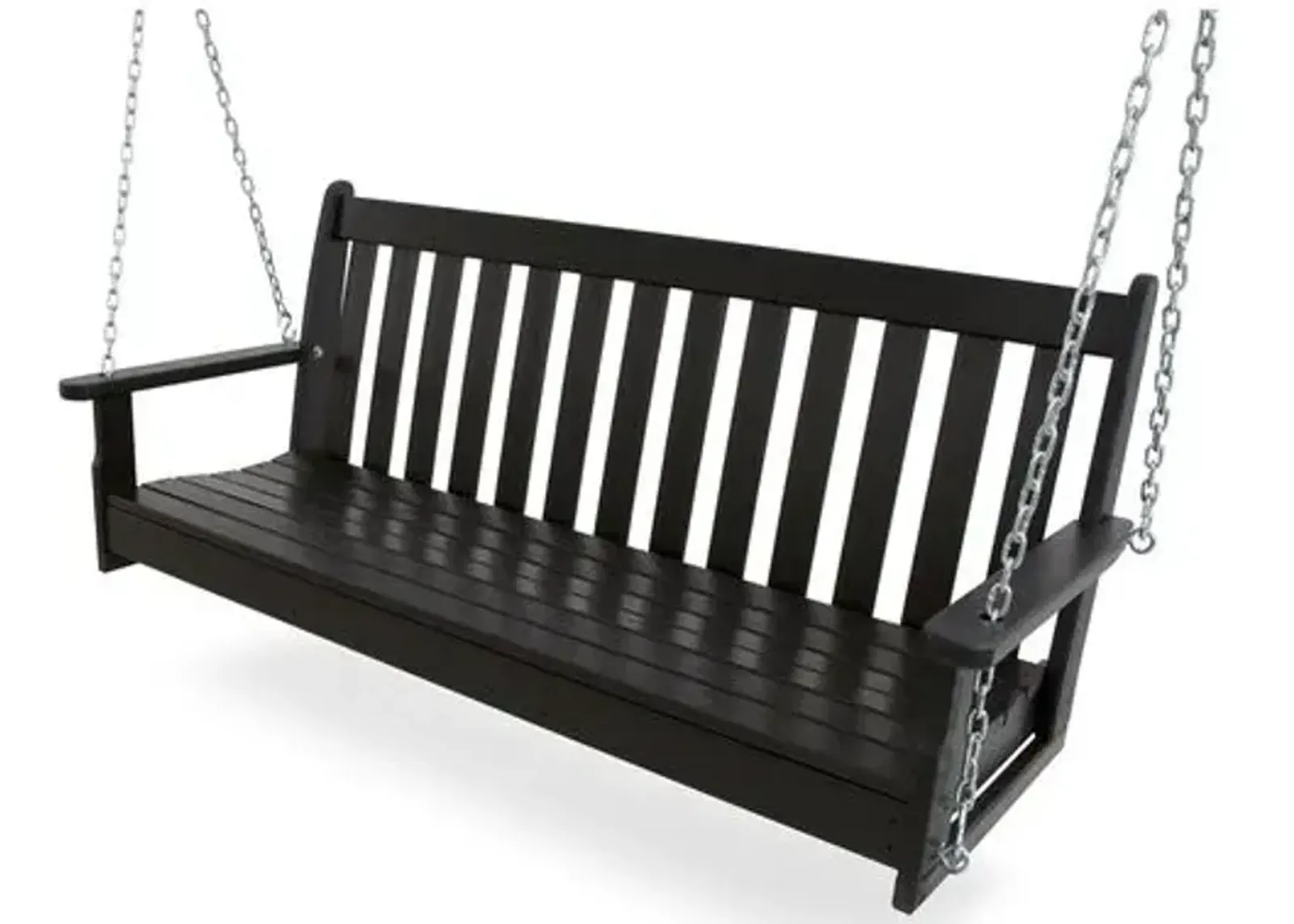 60" Outdoor Vineyard Swing - Black