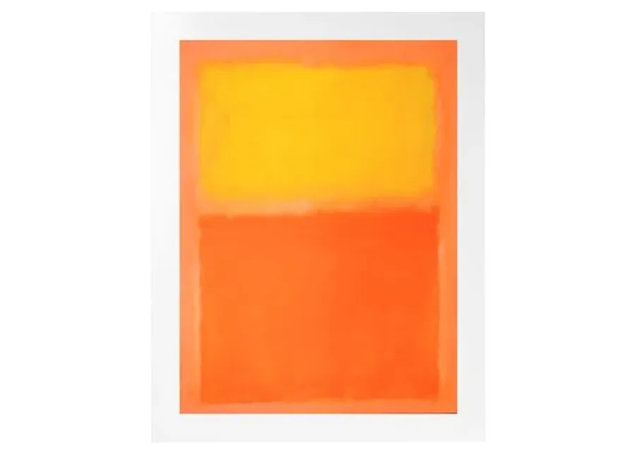 Painting - Rothko - Orange and Yellow 1956 - Munn Works