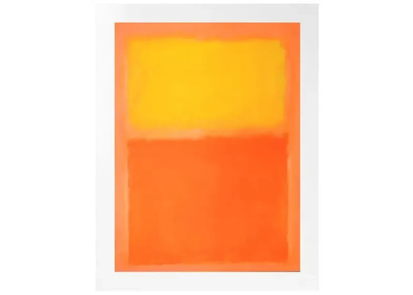 Painting - Rothko - Orange and Yellow 1956 - Munn Works