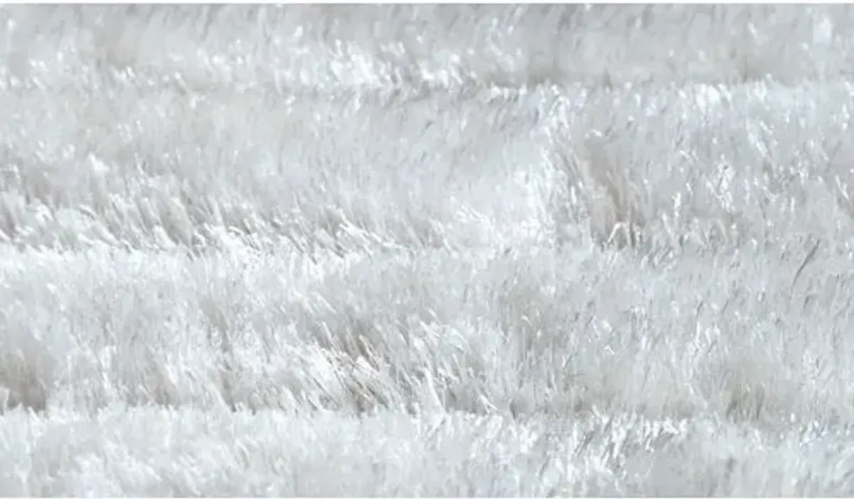 Gene Shag Rug - Pearl - Ivory - Ivory