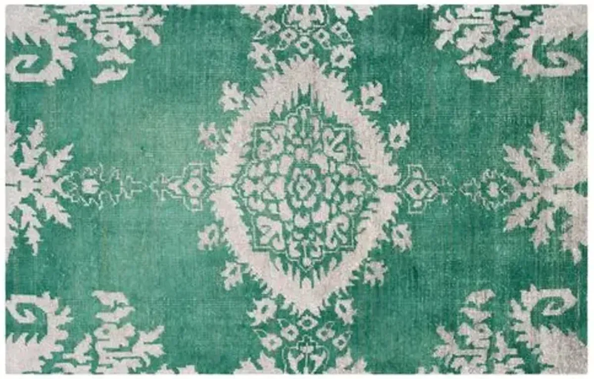 Johanna Rug - Emerald - Green - Green