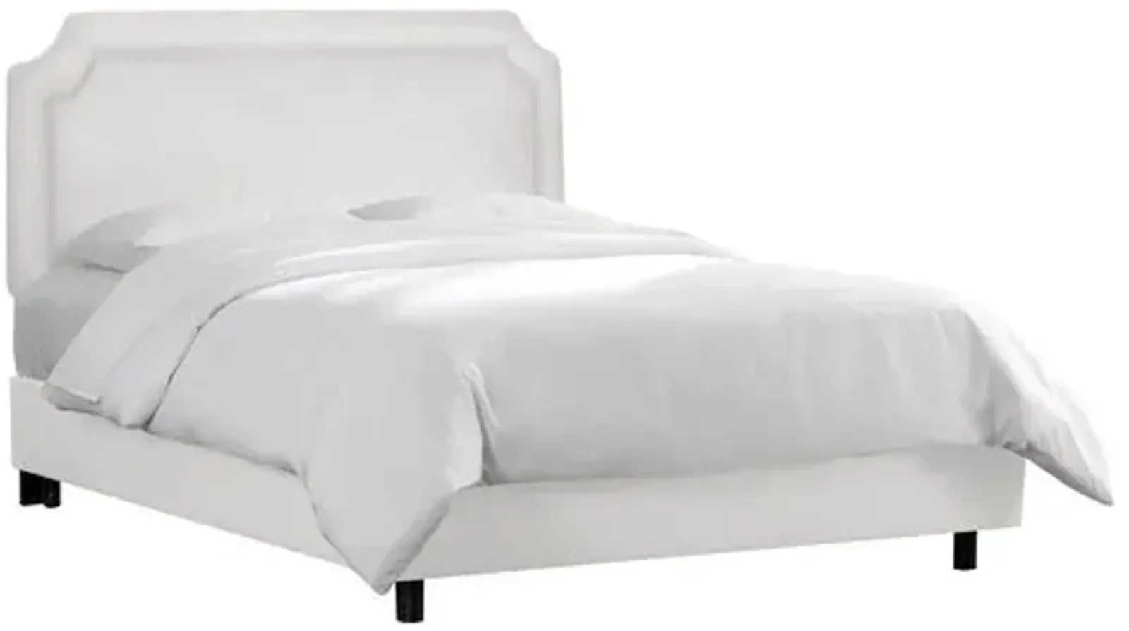 Morgan Bed - Handcrafted - White