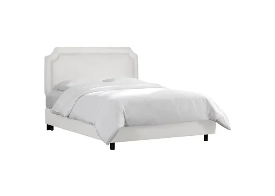 Morgan Bed - Handcrafted - White