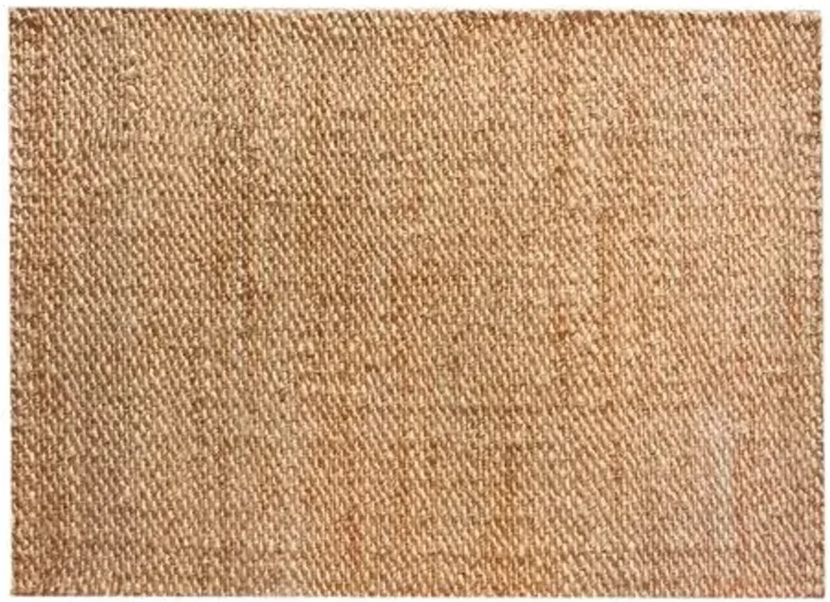 Delbarton Jute Rug - Natural - Beige - Beige