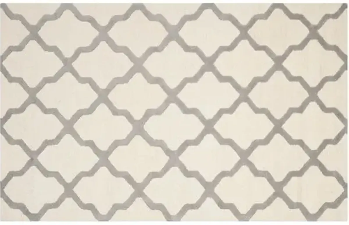 Mulberry Rug - Ivory/Silver - Ivory