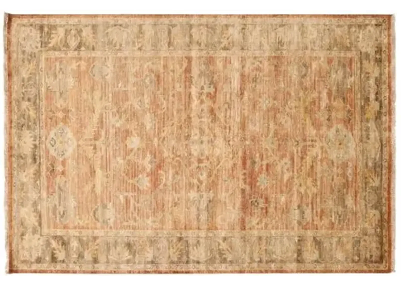 Lucca Rug - Slate Gray - Beige - Beige