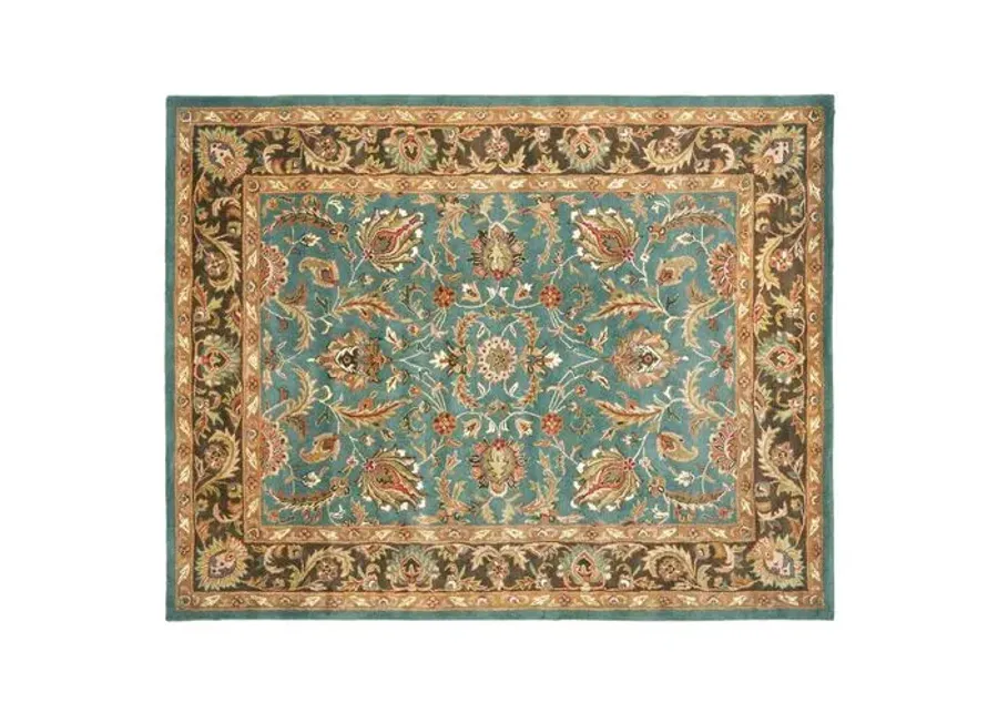 Arabella Rug - Blue/Brown - Brown