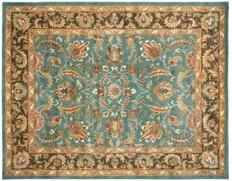 Arabella Rug - Blue/Brown - Brown