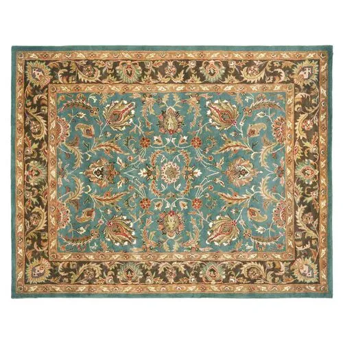 Arabella Rug - Blue/Brown - Brown