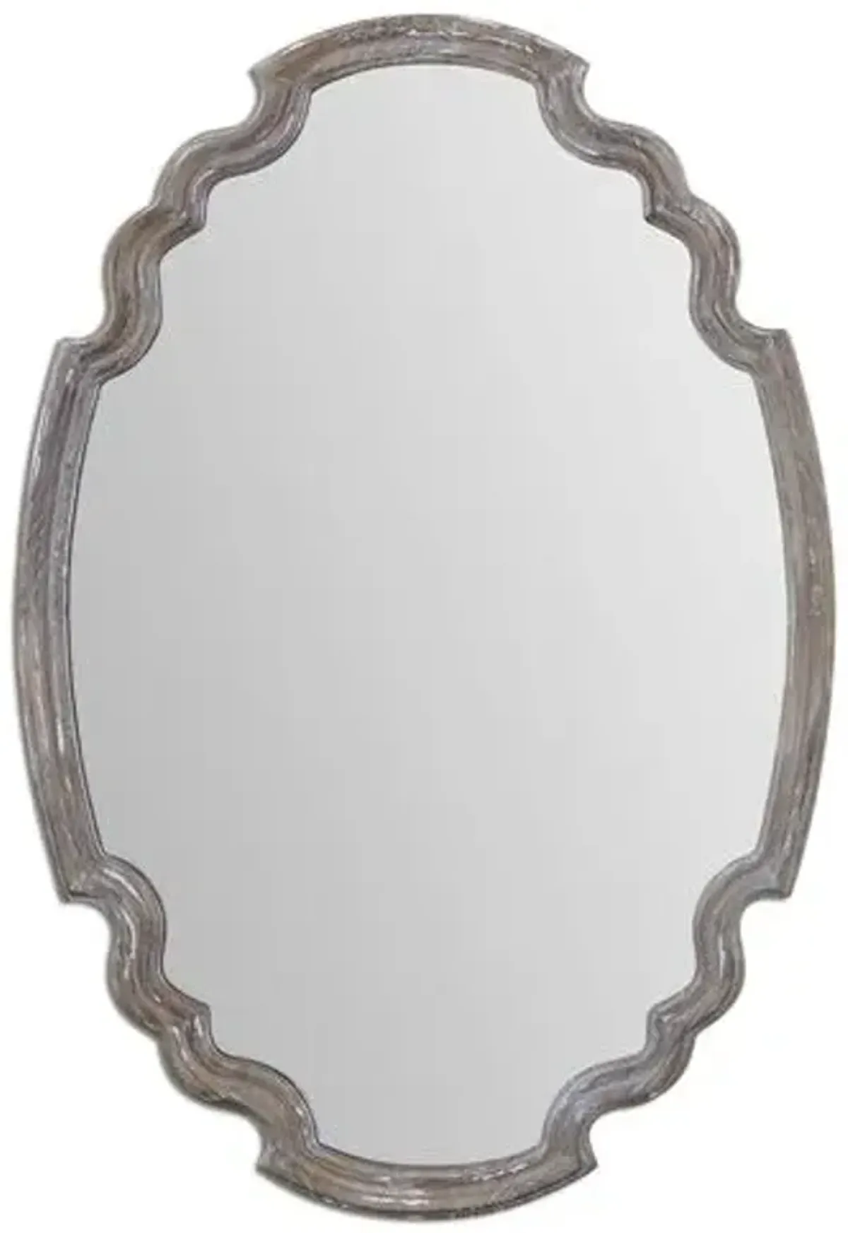 Napoleon Wall Mirror - Aged Wood