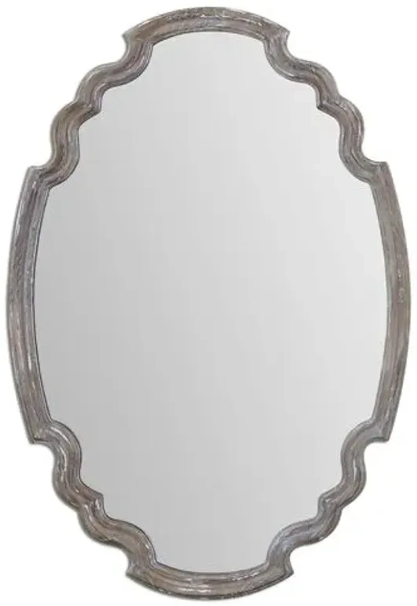 Napoleon Wall Mirror - Aged Wood