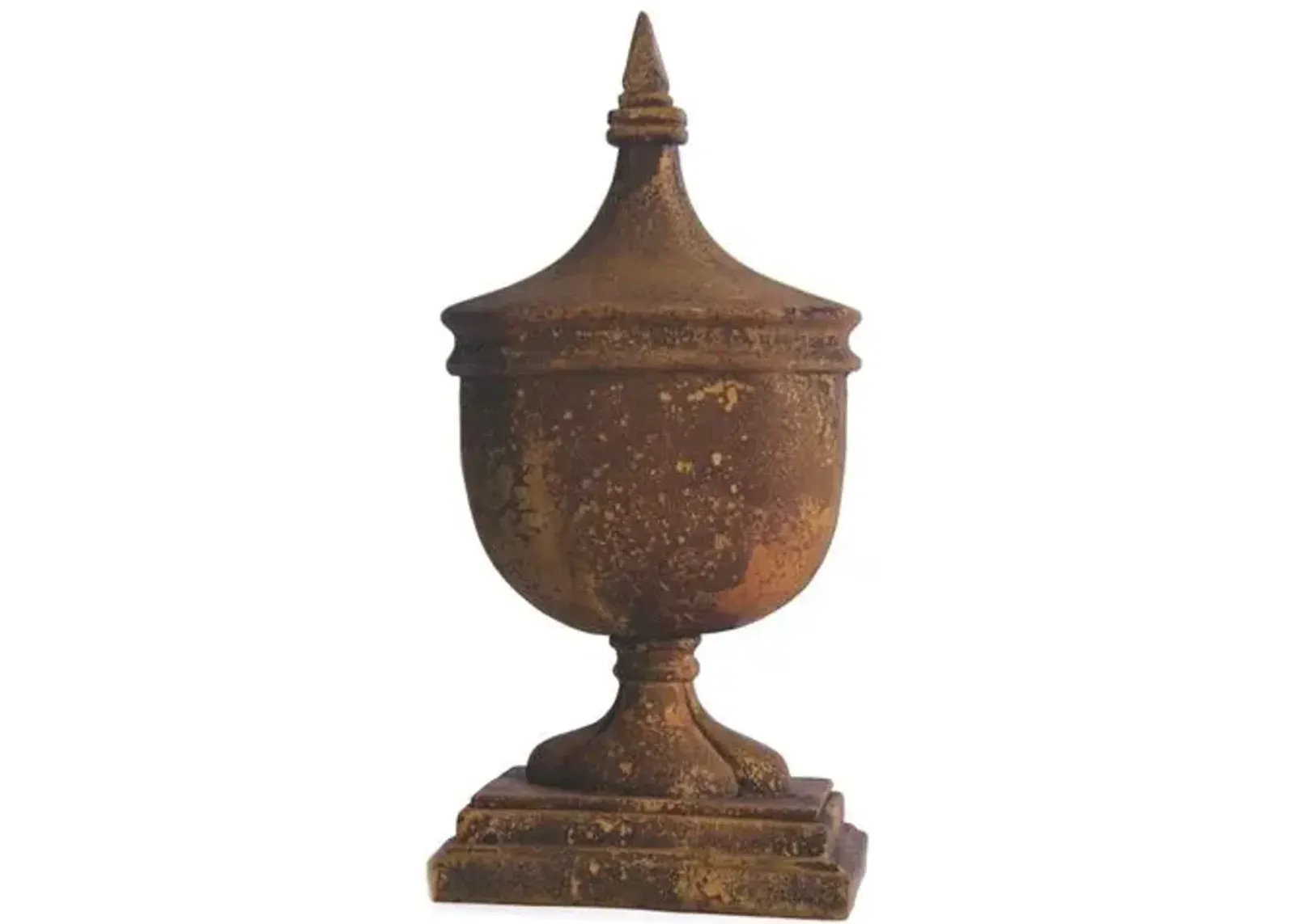 14" Annabella Outdoor Finial - Sandstone - Brown