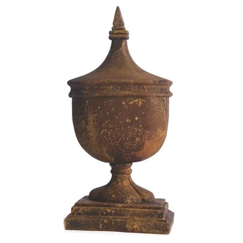 14" Annabella Outdoor Finial - Sandstone - Brown