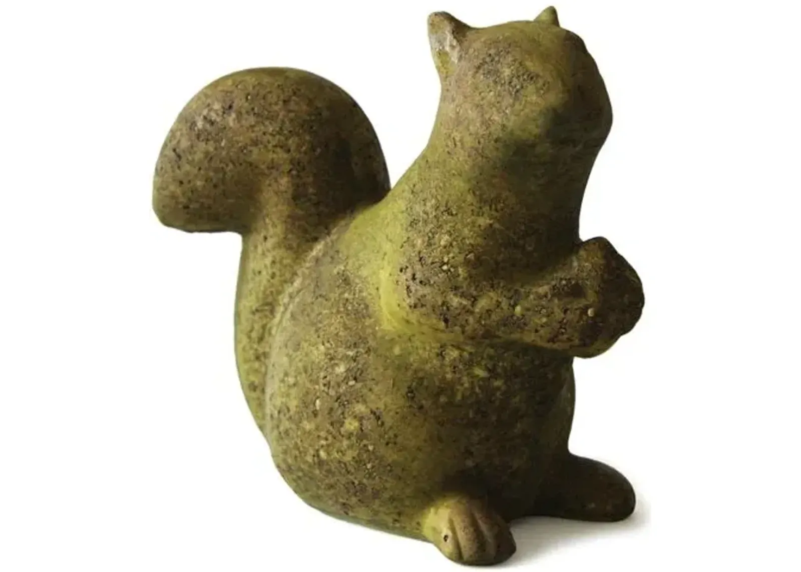 8" Squirrel with Acorn - Verde - Green