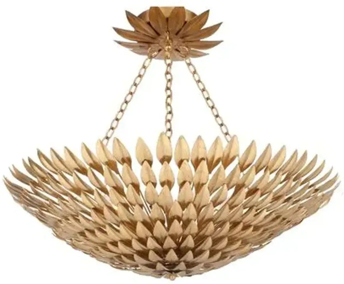 Broche 8-Light Chandelier - Gold - Crystorama