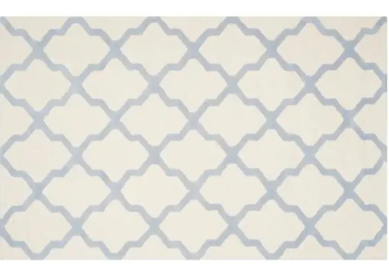 Mulberry Rug - Ivory/Blue - Ivory