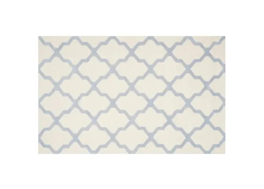 Mulberry Rug - Ivory/Blue - Ivory