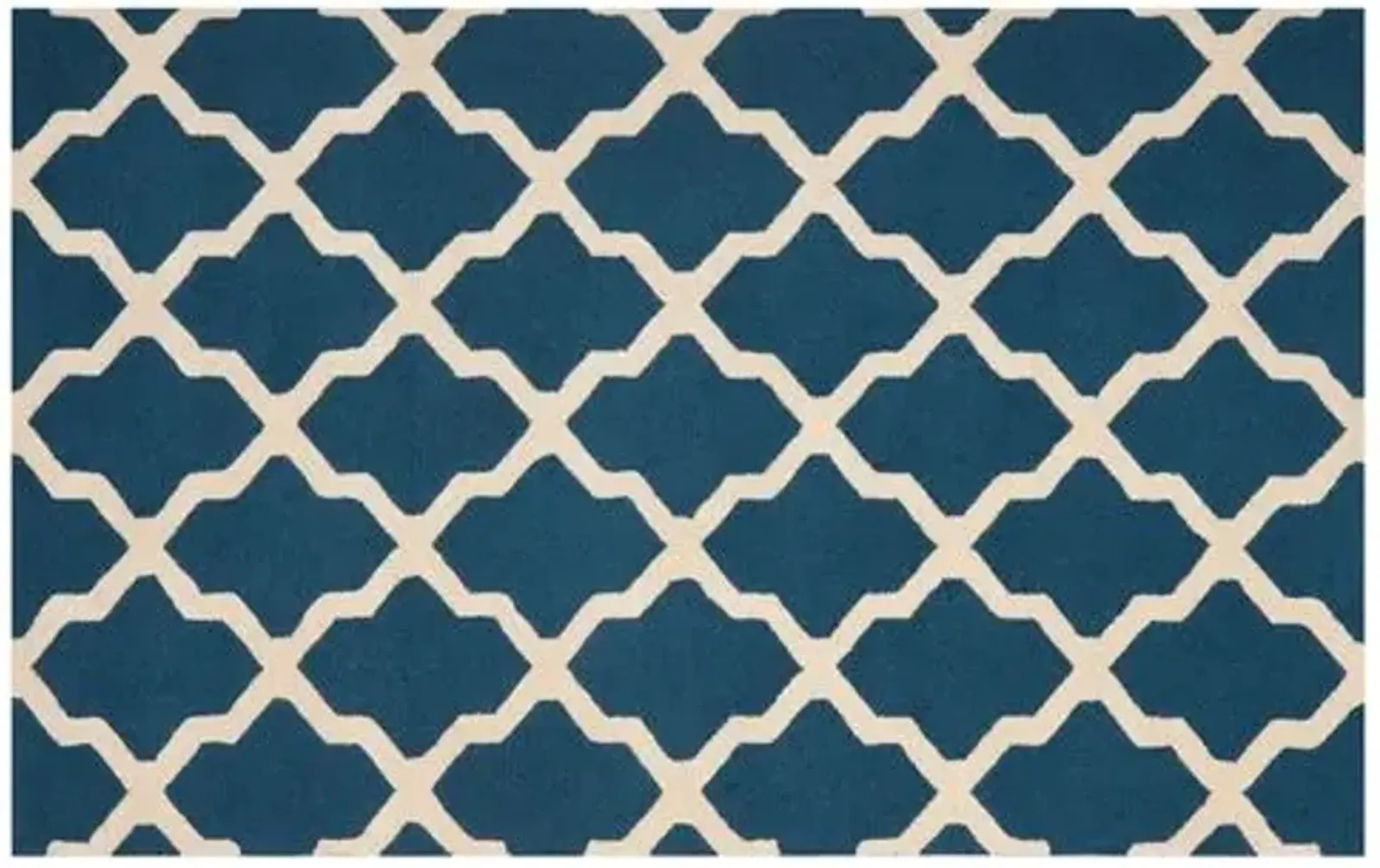 Mulberry Rug - Navy/Ivory - Blue - Blue