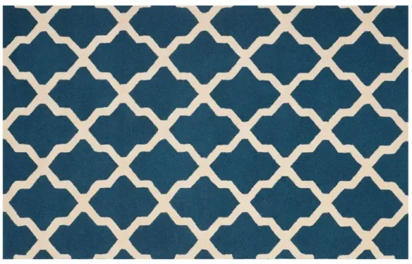 Mulberry Rug - Navy/Ivory - Blue - Blue