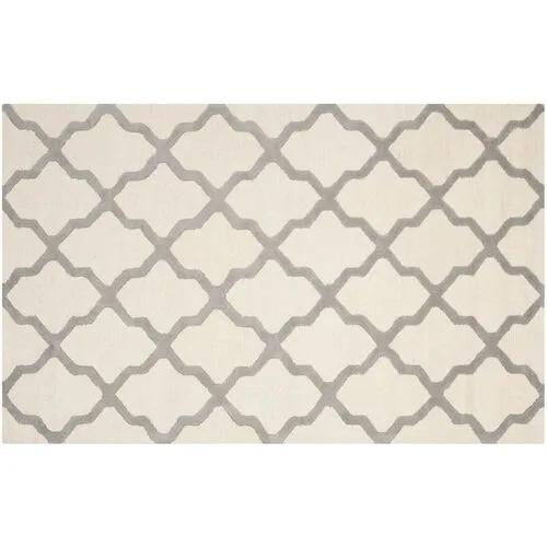 Mulberry Rug - Ivory/Silver - Ivory