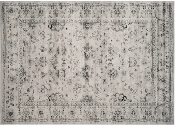 Brock Rug, Gray/Ivory