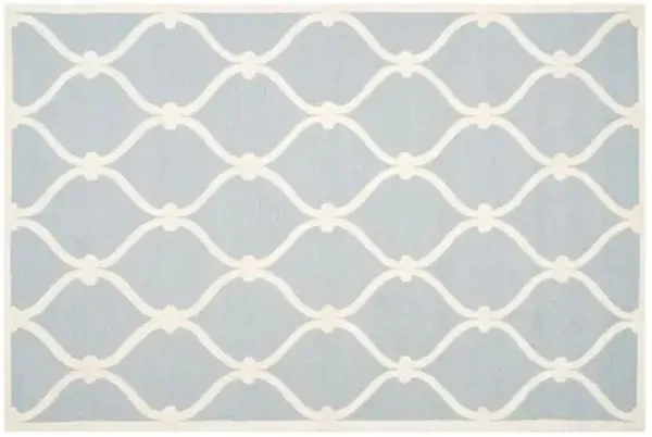Chaz Rug - Blue/Ivory - Blue
